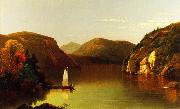 Moore, Albert Joseph Setting Sail on a Lake in the Adirondacks France oil painting artist